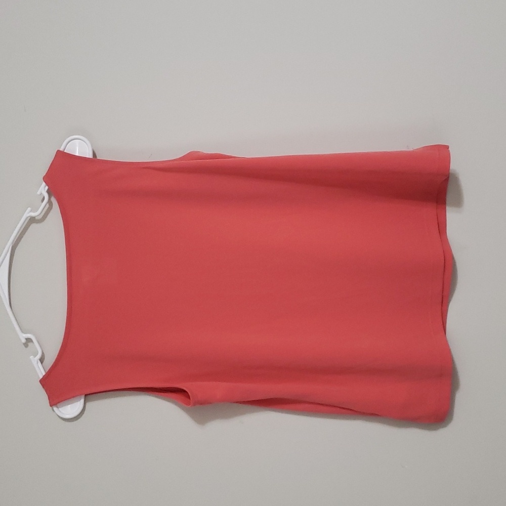 Anne Klein burnt orange sleeveless top - Picture 13 of 16